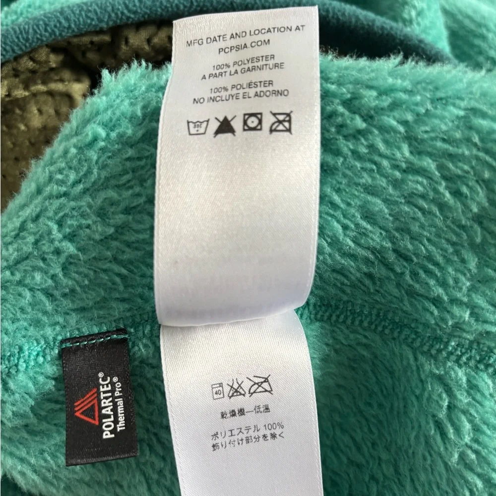 Patagonia - Re-Tool Snap-T Pullover - Womens - Small - Teal - Picture 7 of 7